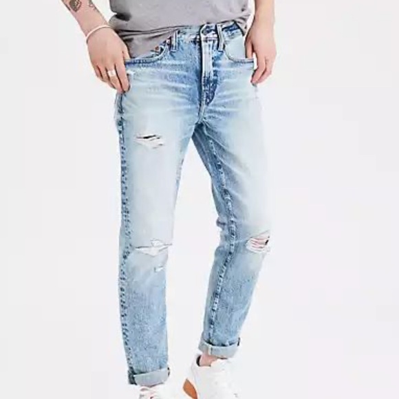 American Eagle Outfitters Light Blue Skinny Jeans - Picture 1 of 11